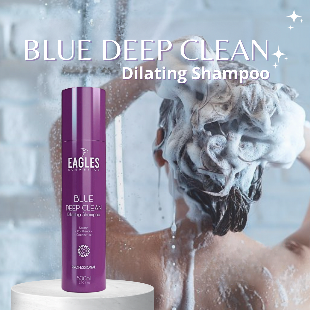 BLUE Deep Clean Dilating Shampoo Professional 500ml