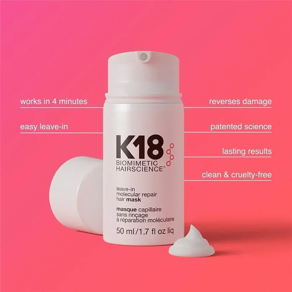 K18 Leave-In Molecular Repair Hair Mask 50ml/15ml